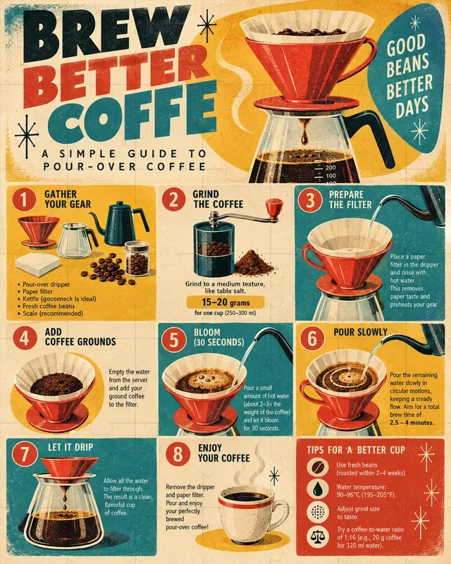 Midcentury Risograph Howto Posters
