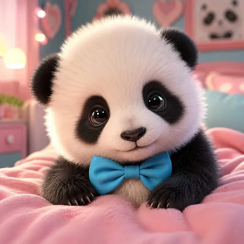 Cute 3D Baby Animal Portraits