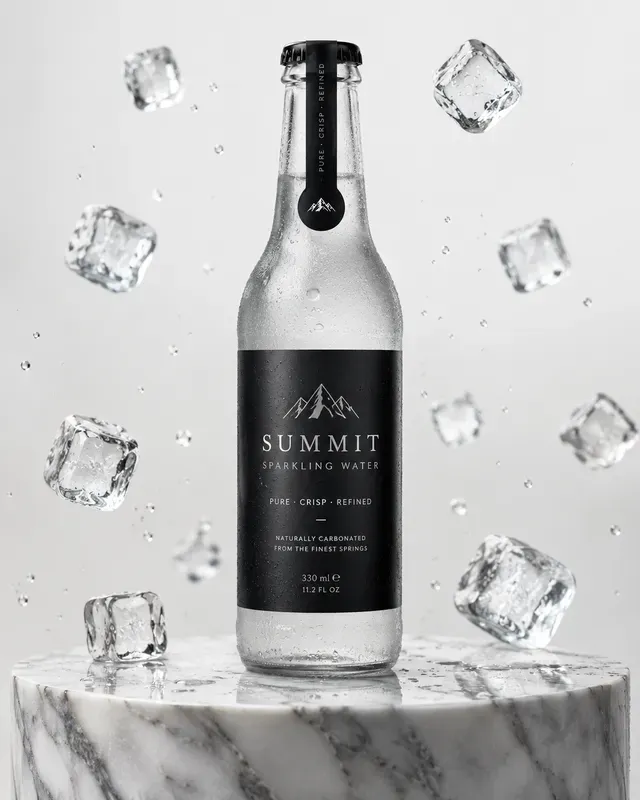 Beverage Packaging Mockup Generator
