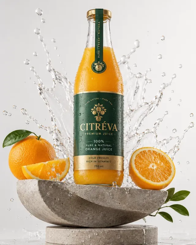 Beverage Packaging Mockup Generator