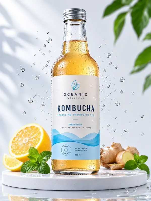 Beverage Packaging Mockup Generator
