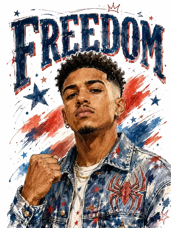 America Independence Day Retro Tshirts