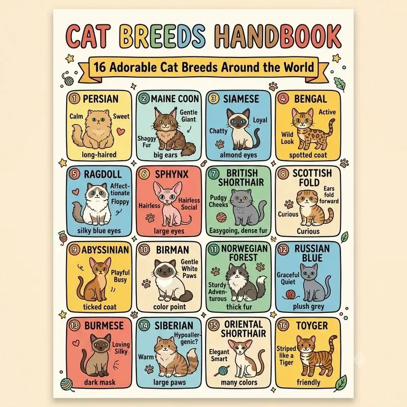 Cute Educational Infographic Posters