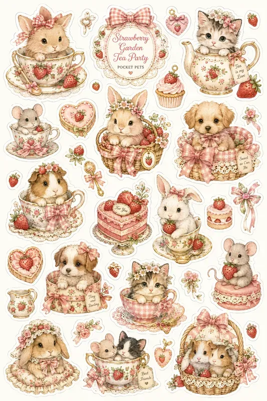 Coquette Pocket Pet Sticker Generator