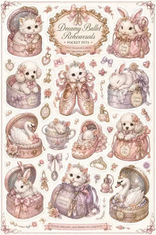 Coquette Pocket Pet Sticker Generator