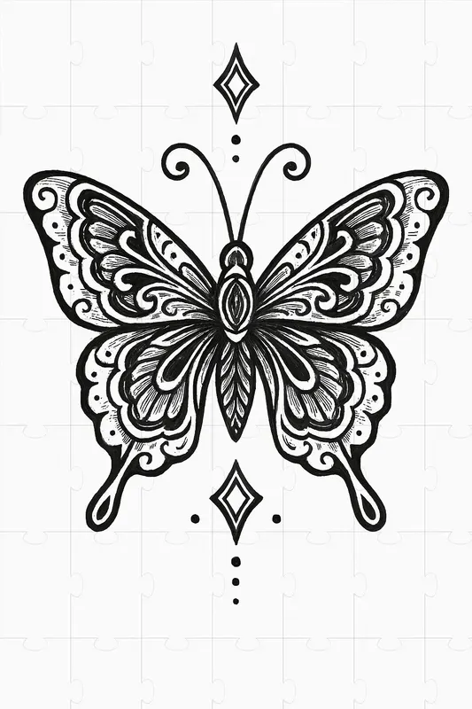 Effortless Tattoo Line Art