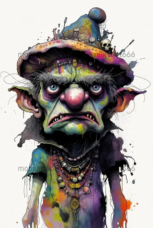 Enchanting Nightmares Whimsical Monsters