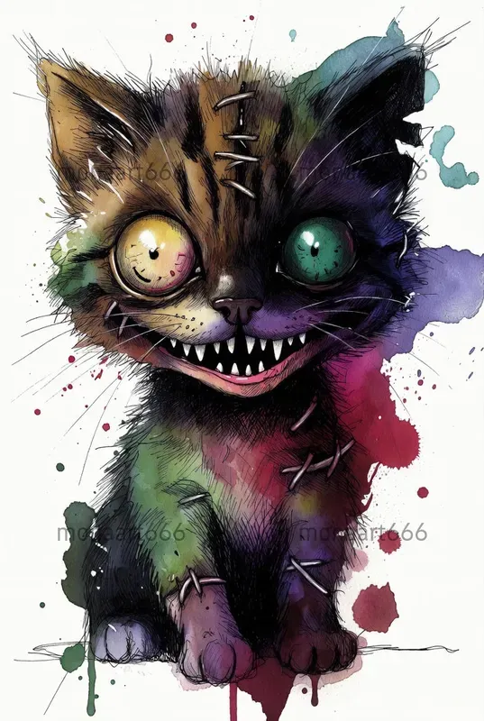 Enchanting Nightmares Whimsical Monsters