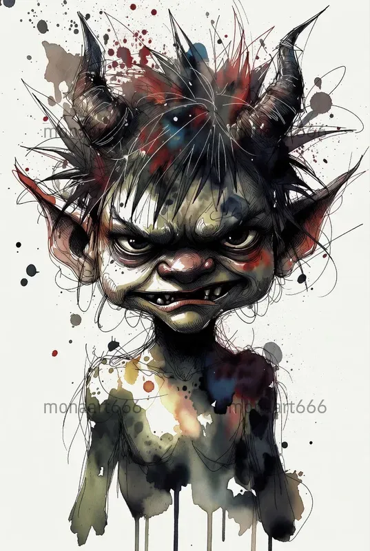 Enchanting Nightmares Whimsical Monsters
