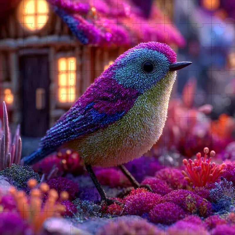 Render Beaded Bloom Glow Whimsies