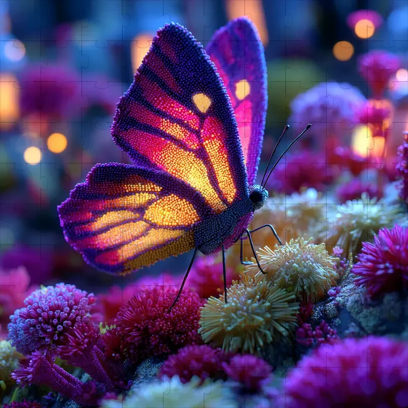 Render Beaded Bloom Glow Whimsies