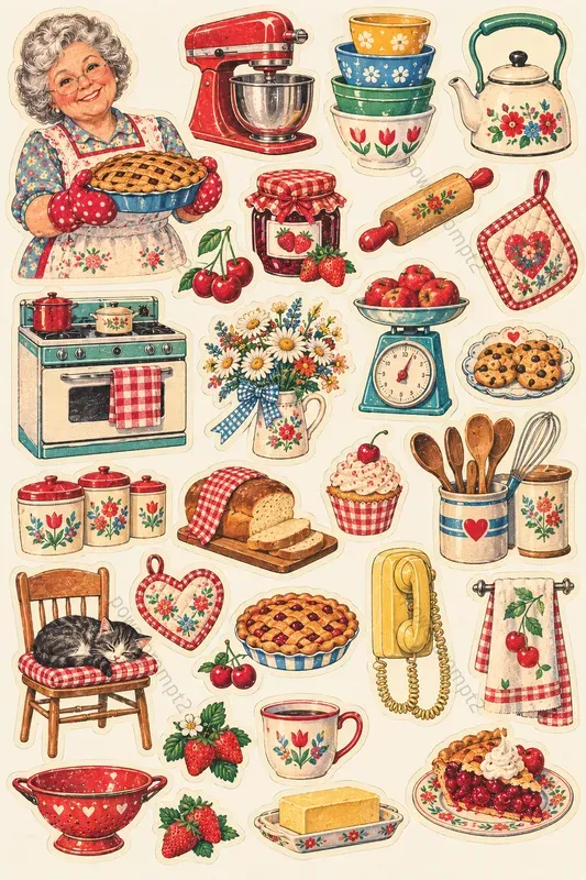 80s Vintage Sticker Collections