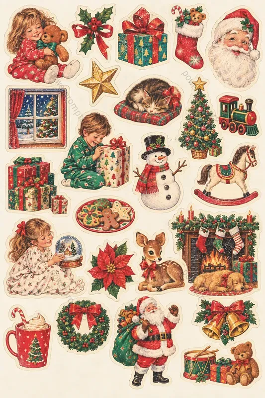 80s Vintage Sticker Collections