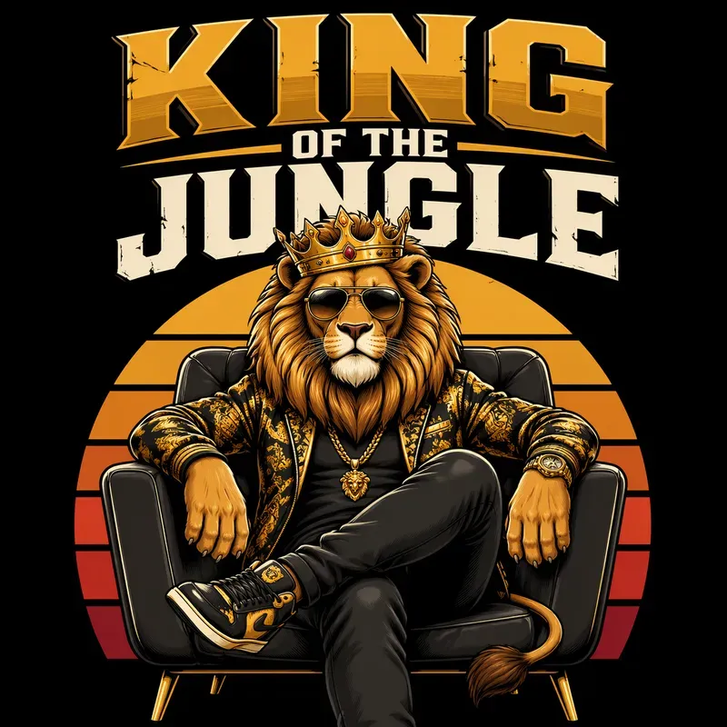 Bold Poster Boss Character Style