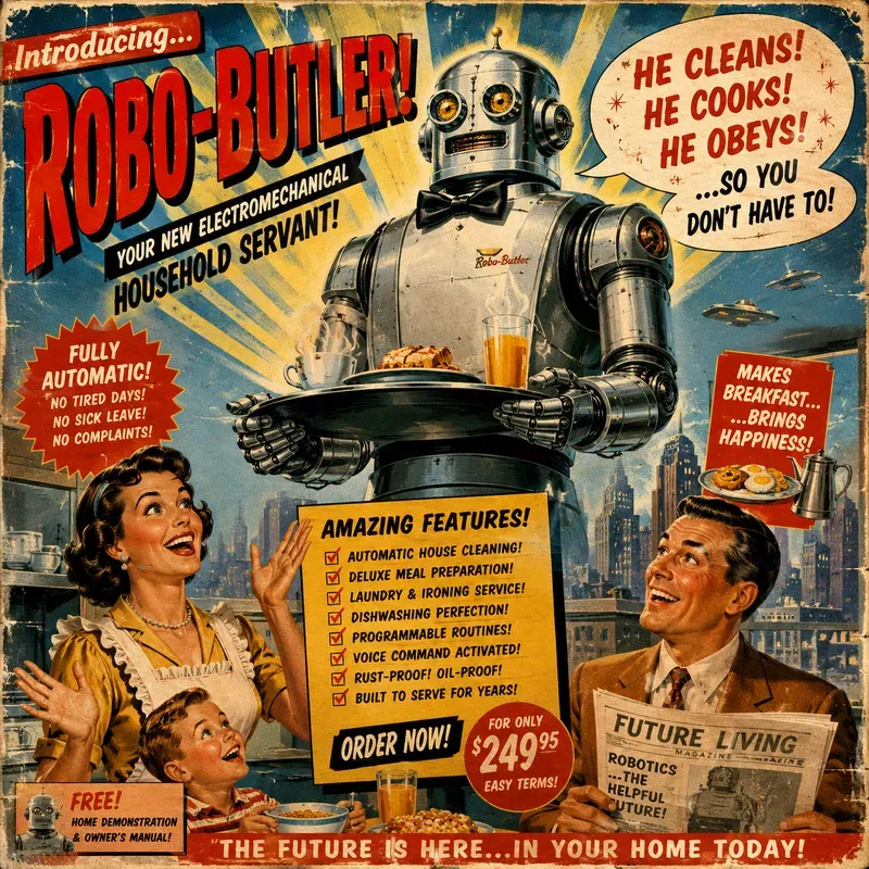 Retro Future Advertising Posters