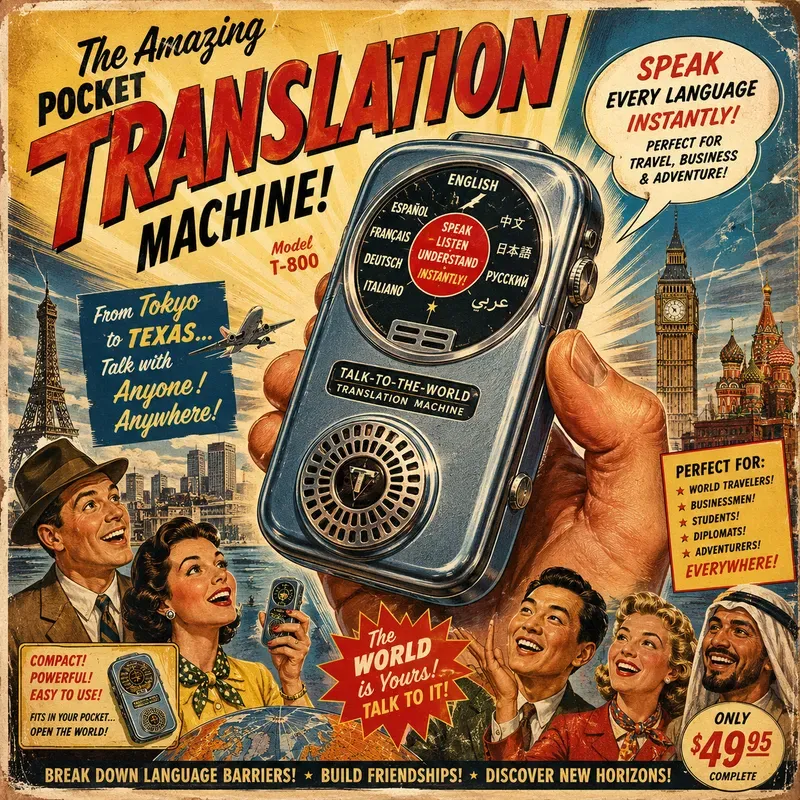 Retro Future Advertising Posters