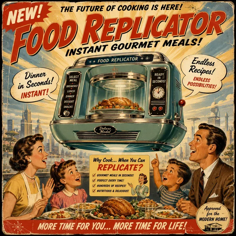 Retro Future Advertising Posters