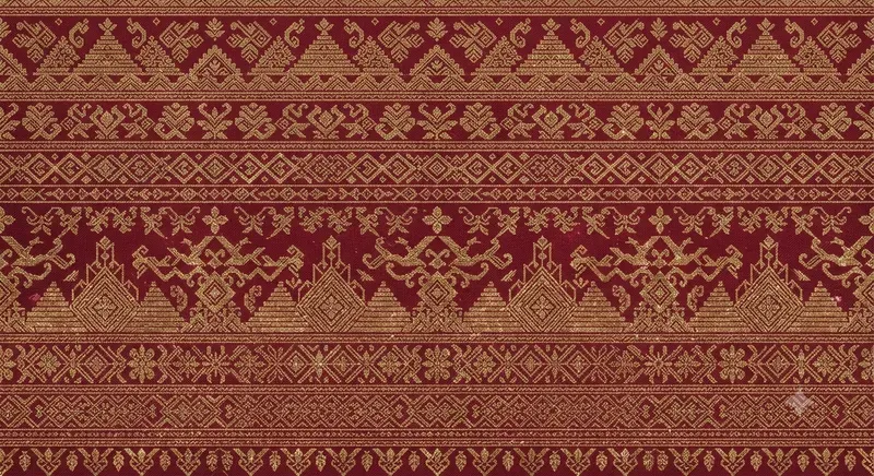 Thai Royal Brocade Patterns