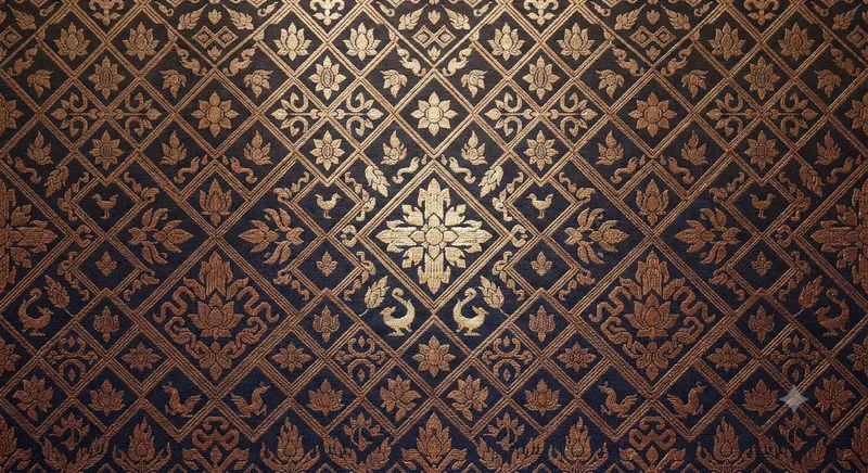 Thai Royal Brocade Patterns