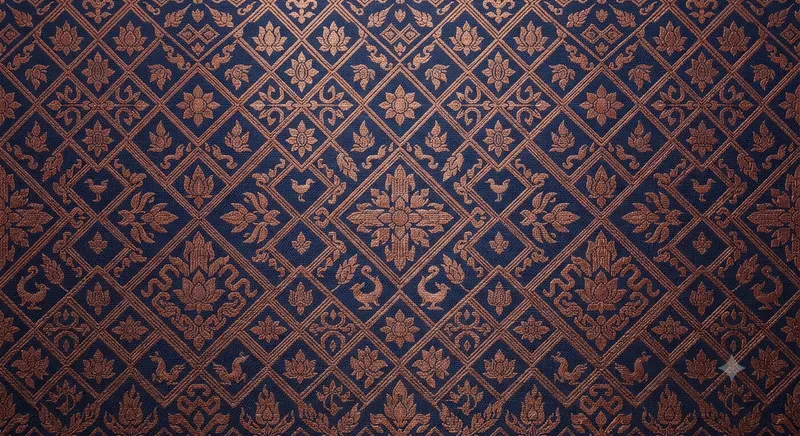 Thai Royal Brocade Patterns