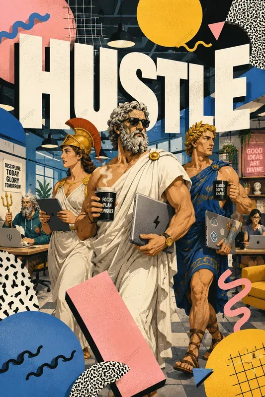 Classical Tech Editorial Posters