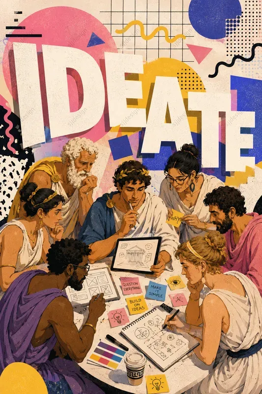 Classical Tech Editorial Posters