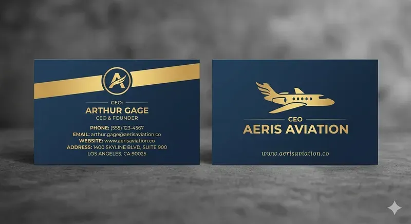 Modern Business Card Generator