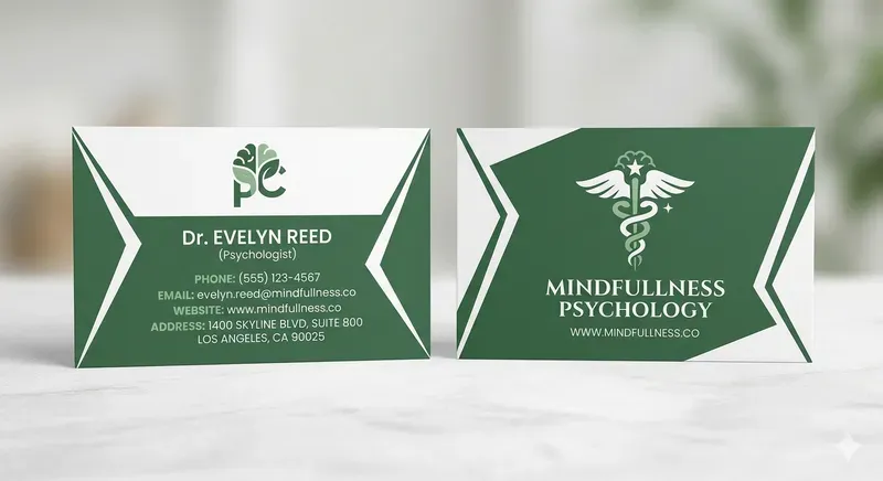 Modern Business Card Generator