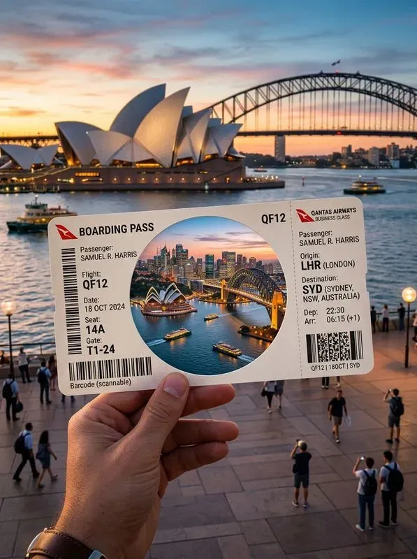 City Travel Ticket Art Posters Any Cities