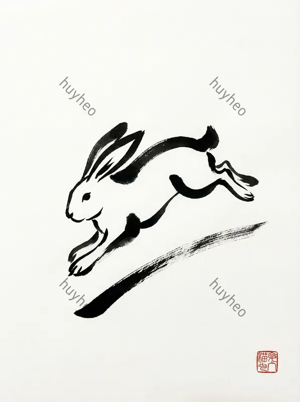 Minimalist Sumie Ink Art Packs