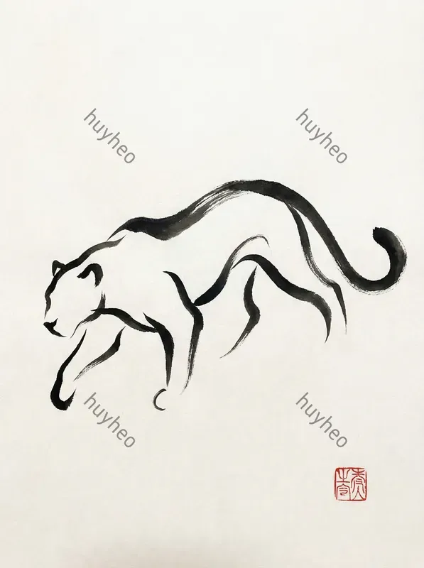Minimalist Sumie Ink Art Packs