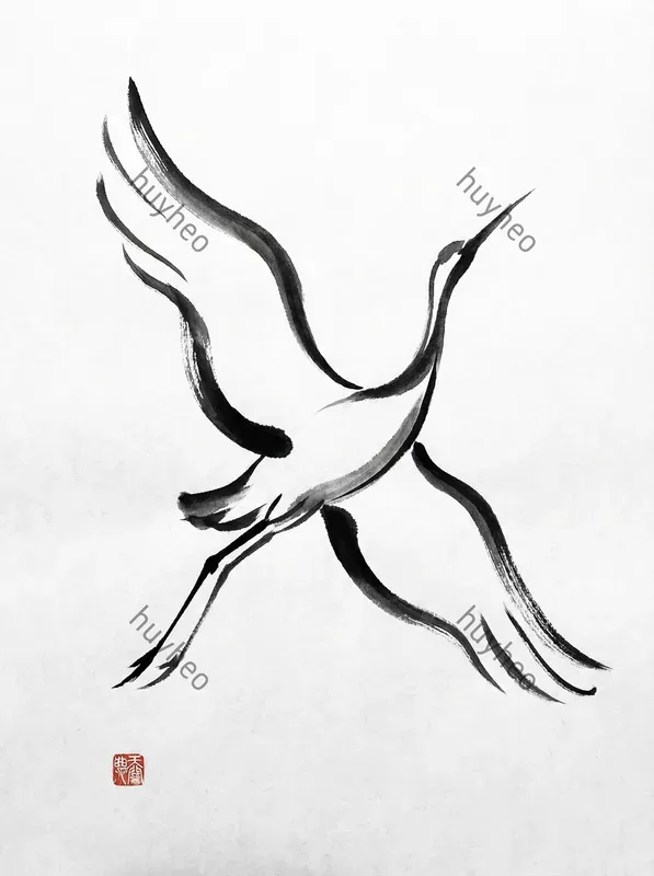 Minimalist Sumie Ink Art Packs