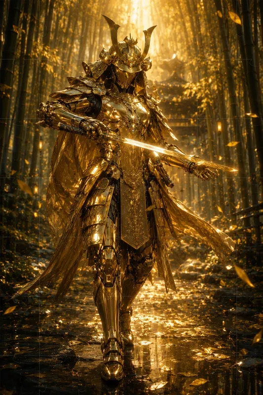 Majestic Sci Fi Robot Royalties