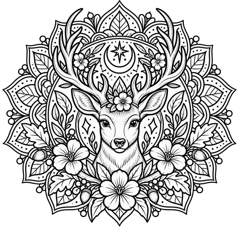 Multi Topic Mandala Coloring Art Creators