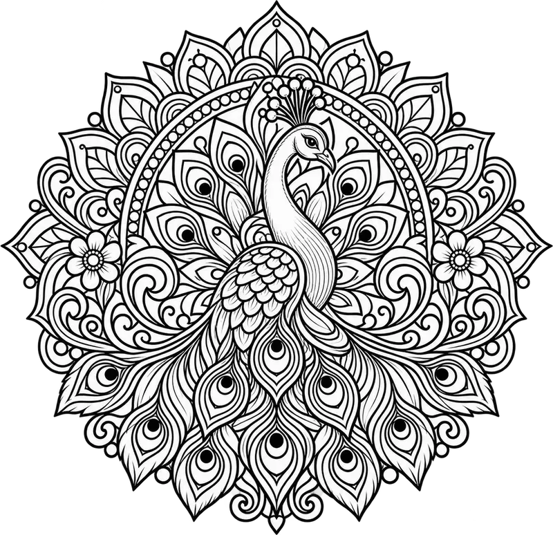 Multi Topic Mandala Coloring Art Creators