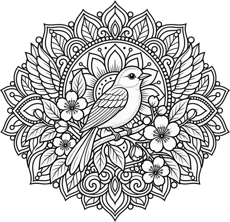 Multi Topic Mandala Coloring Art Creators