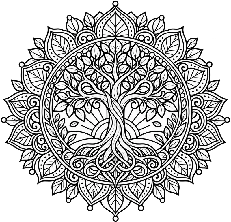 Multi Topic Mandala Coloring Art Creators