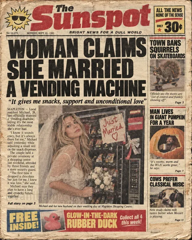 You Made The News