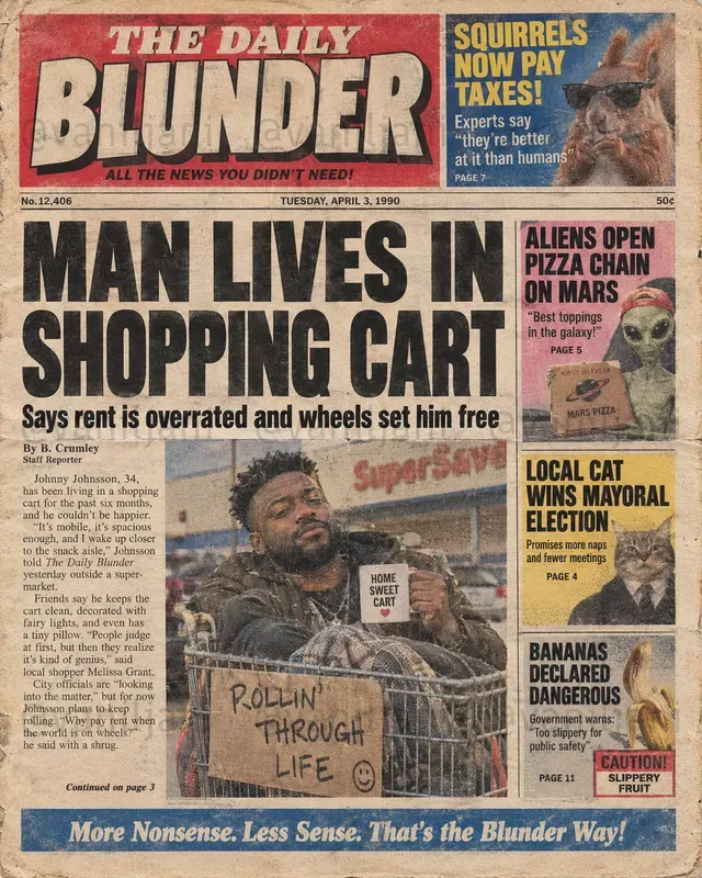 You Made The News