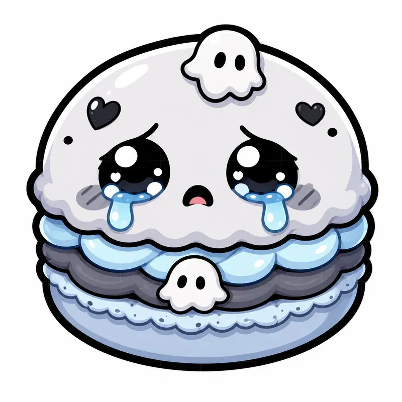 Kawaii Coffin Cake Emotes