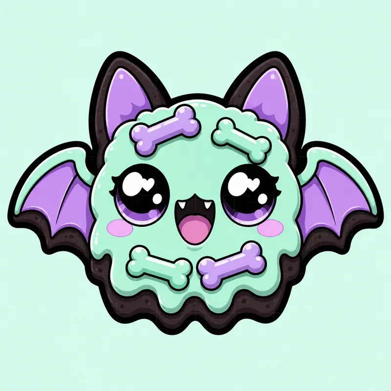 Kawaii Coffin Cake Emotes