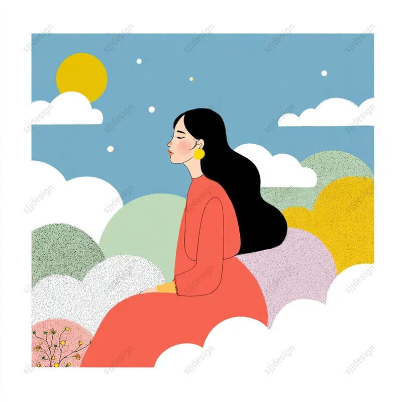 Playful Nordic Folk Illustration Style