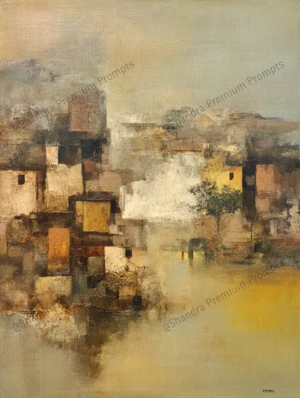 Ram Kumar Abstract Poetic Landscapes