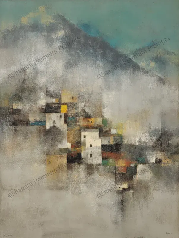 Ram Kumar Abstract Poetic Landscapes