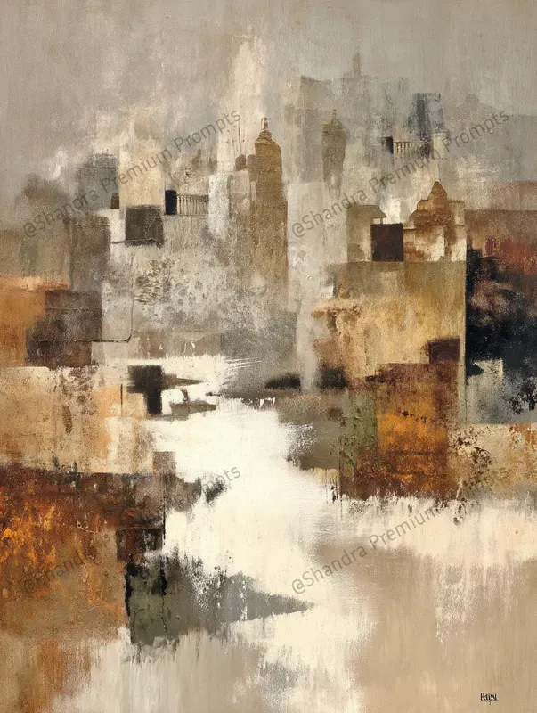 Ram Kumar Abstract Poetic Landscapes