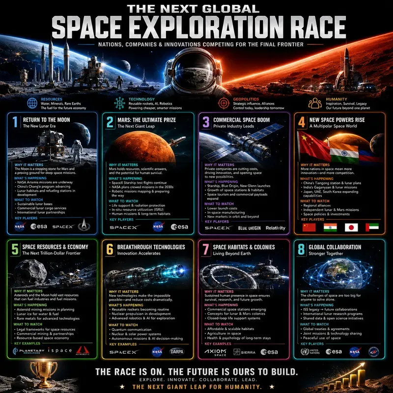 Future Race Infographic Packs