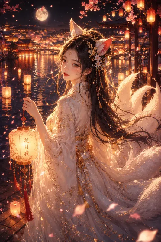 Hanbok Girl Illustration Generator