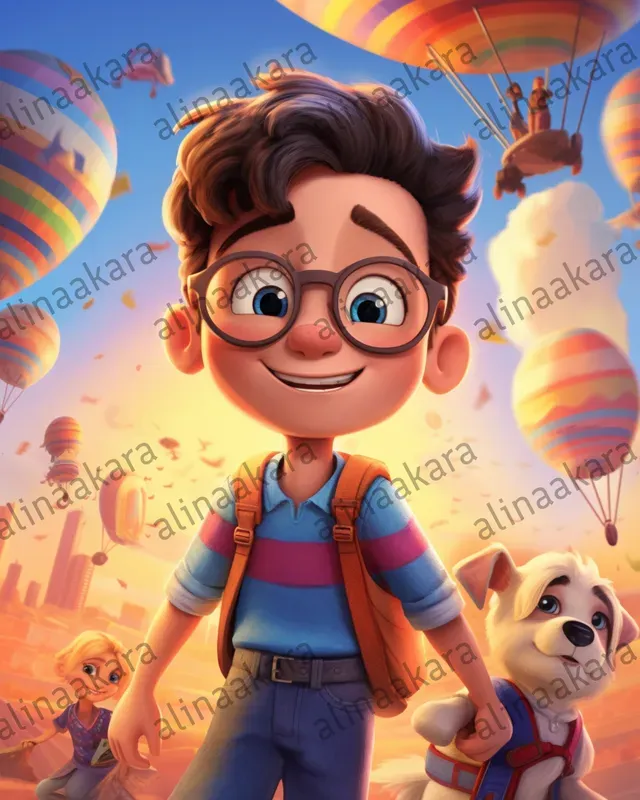 Childrens Book Covers Pixarstyle