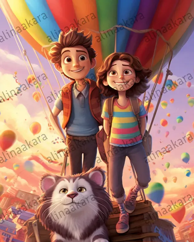 Childrens Book Covers Pixarstyle