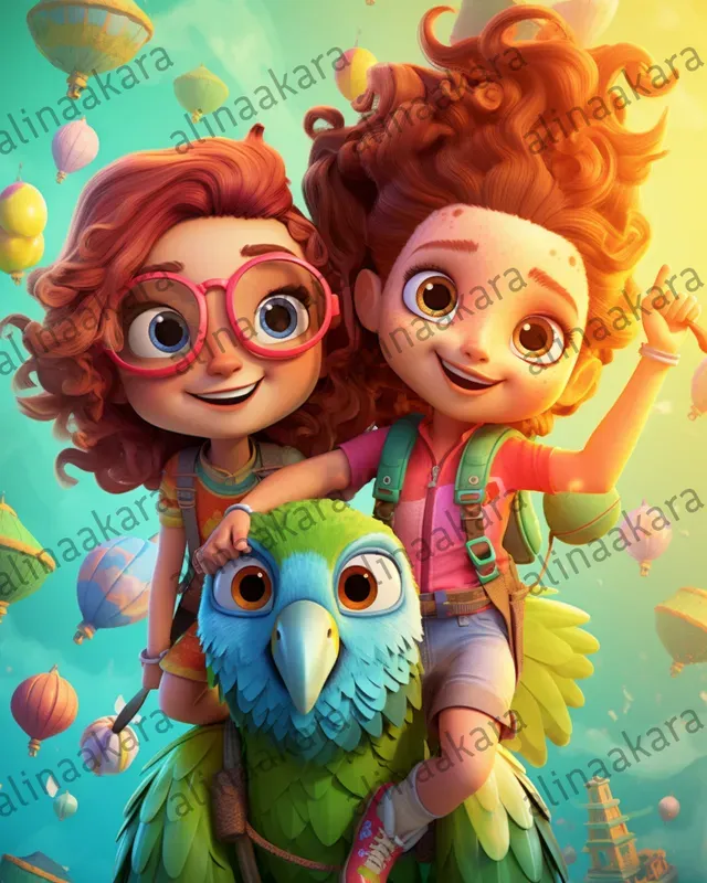 Childrens Book Covers Pixarstyle
